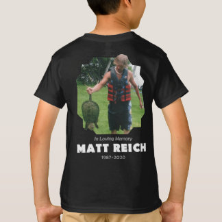 Camisa Do Memorial Matt Reich