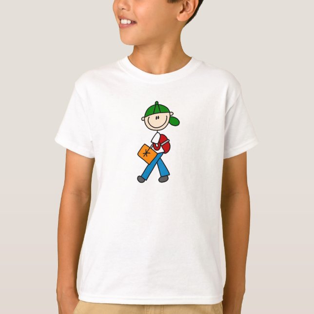 Camisa do Menino com Mochila (Frente)