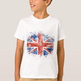 Camisa do menino com union jack