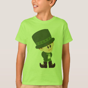 Camisa do menino do Leprechaun