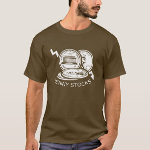 Camisa do mercado de valores de acção da moeda d