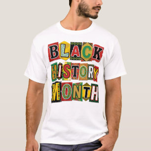 Camisa do Mês da História Negra – Celebração da Cu