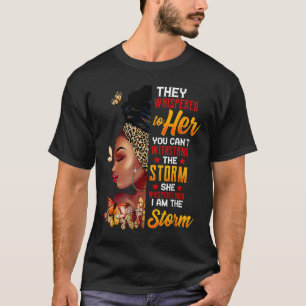 Camisa do Mês da História Negra Mulher Africana Af