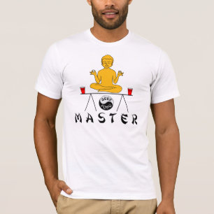 Camisa do mestre de zen de Pong da cerveja