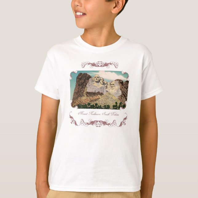Camisa do Monte Rushmore Victorian Kid (Frente)