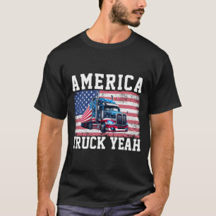 Camisa do motorista Semi Truck Presente Para Cam