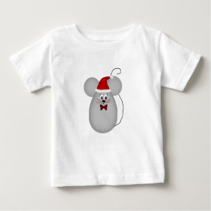 Camisa do mouse papai noel