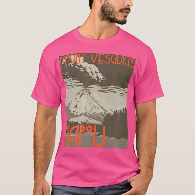 Camisa do Mt Vesúvio Souvenir (Frente)