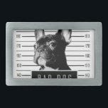 Camisa do Mugshot do buldogue francês<br><div class="desc">É seu frenchie para sempre que obtem no prejuízo e que causa o problema,  mas você ama-a o/oh tanto!</div>