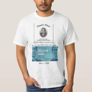 Camisa do Museu Thaddeus Stevens