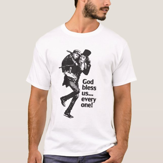 Camisa do Natal-Cratchit (Frente)