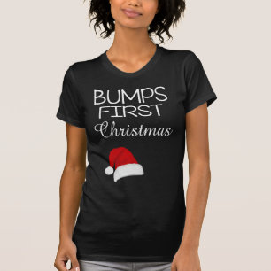 Camisa do Natal das colisões maternidade engraçada