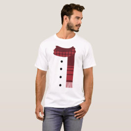 Camisa do Natal do inverno do boneco de neve dos