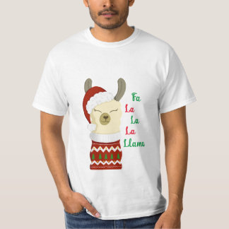 Camisa do Natal Llama
