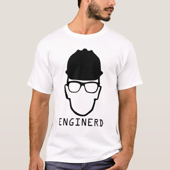 Camisa do nerd da engenharia de Enginerd (Frente)