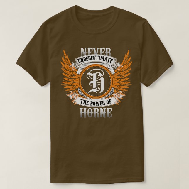 Camisa Do Nome Do Cavalo Nunca Subestima O Poder D (Frente do Design)