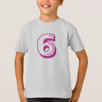 Camisa do número 6