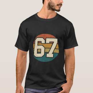 Camisa Do Número De Distância Da Imagem De 67 Vint