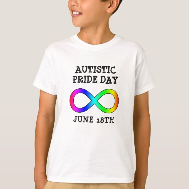 Camisa do Orgulho Autista 18 de junho (Frente)