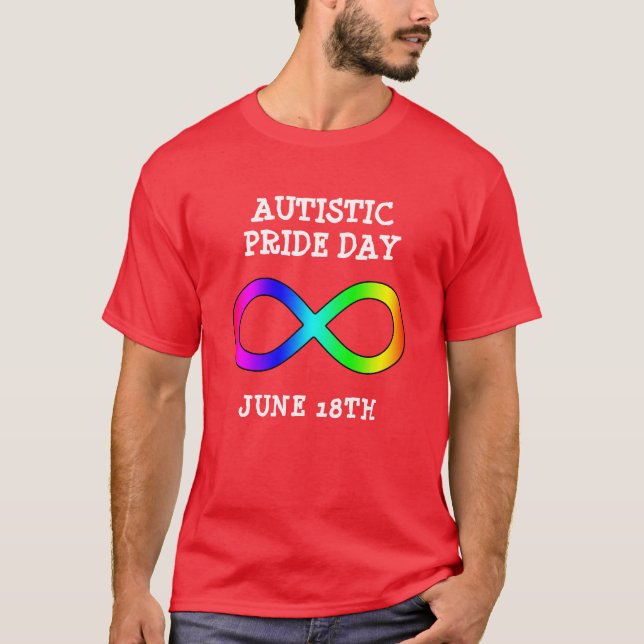 Camisa do Orgulho Autista 18 de junho (Frente)