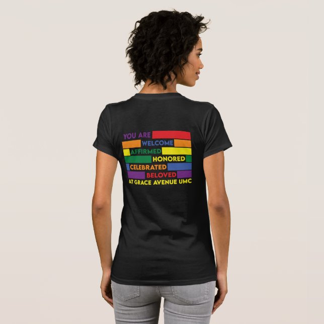 Camisa do Orgulho da Avenida Grace (Parte Traseira Completa)