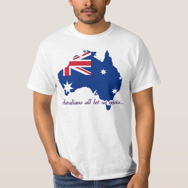 Camisa do orgulho de Austrália (Frente)