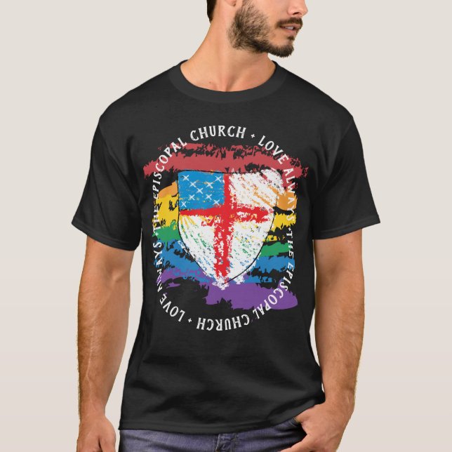 Camisa do Orgulho Episcopal - "Y" significa tudo (Frente)
