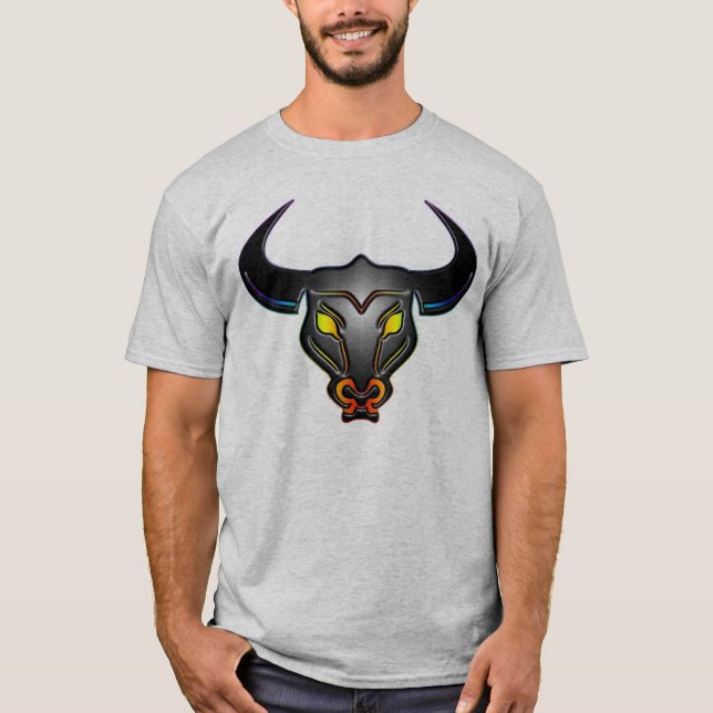 Camisa do orgulho gay t do Taurus (Frente)