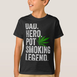 Camisa do Pai da Maconha Camiseta de Natal Diverti