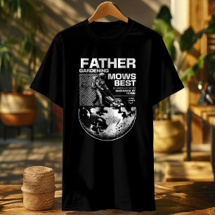 Camisa do Pai de força espacial Astronauta Lawn