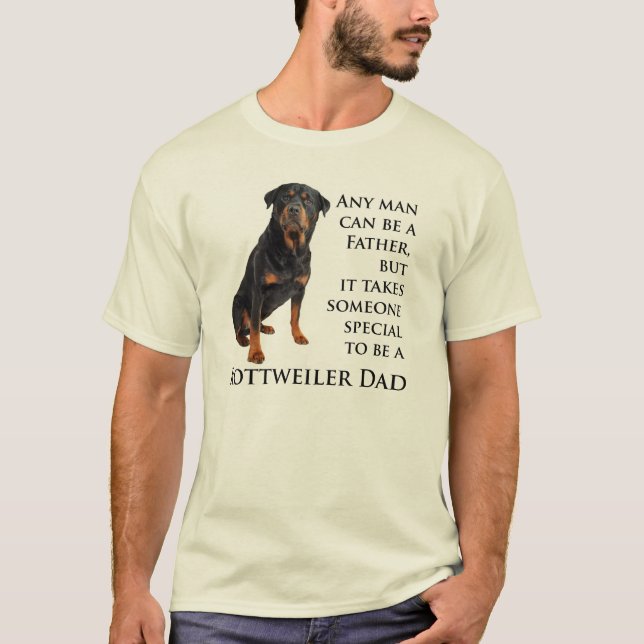 Camisa do pai de Rottweiler (Frente)
