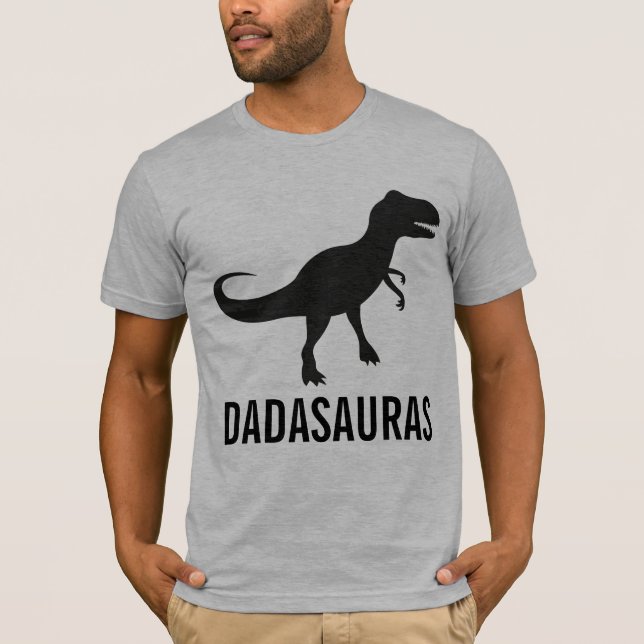 Camisa do pai do dinossauro de Dadasauras (Frente)