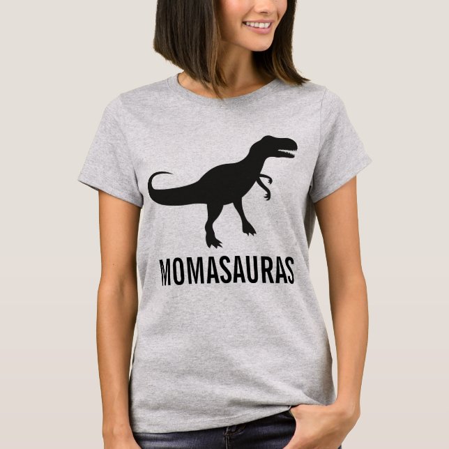 Camisa do pai do dinossauro de Momasauras (Frente)