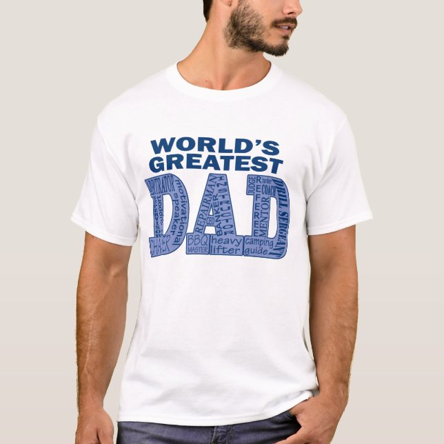 Camisa do pai do mundo a grande (Frente)