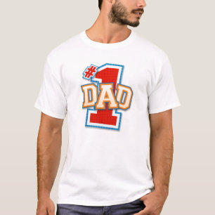 Camisa do pai do número um