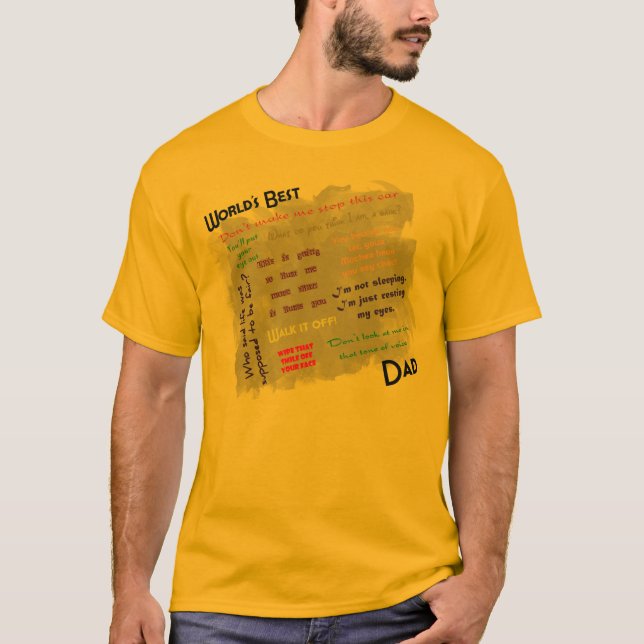 Camisa do pai dos mundos a melhor (Frente)