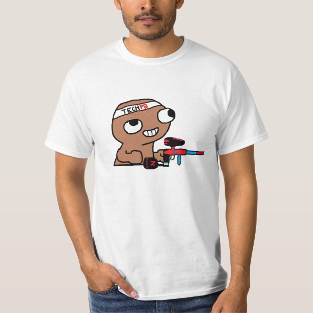 Camisa do Paintball de TECHPB (Frente)