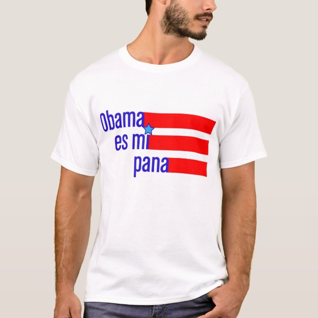Camisa do pana T de Obama es MI (Frente)