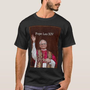 Camisa do Papa deus abençoe Leo Xiv, Papa Leo Xiv