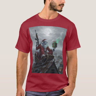 Camisa do Papai Noel Esqueleto do Deserto do Saque