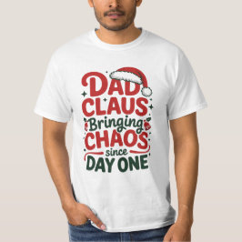 Camisa do Papai Noel Trazeendo Caos