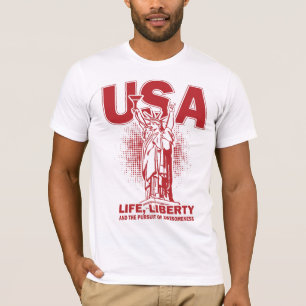 Camisa do partido T dos EUA