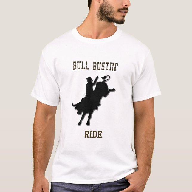 Camisa do passeio de Bull Bustin (Frente)
