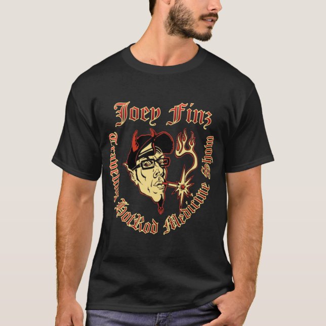 Camisa do Patina do vintage de Joey Finz (Frente)