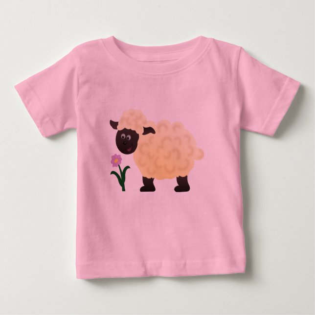 Camisa do Pequeno Lamb Tutu (Frente)