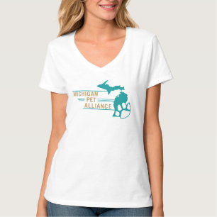 Camisa do Pescoço das Mulheres do MPA