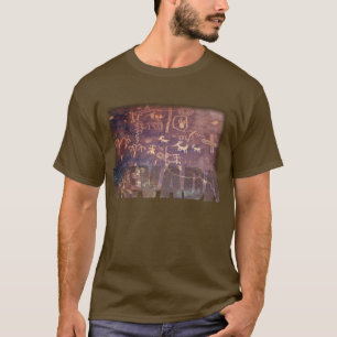 Camisa do petroglyph de Nevada