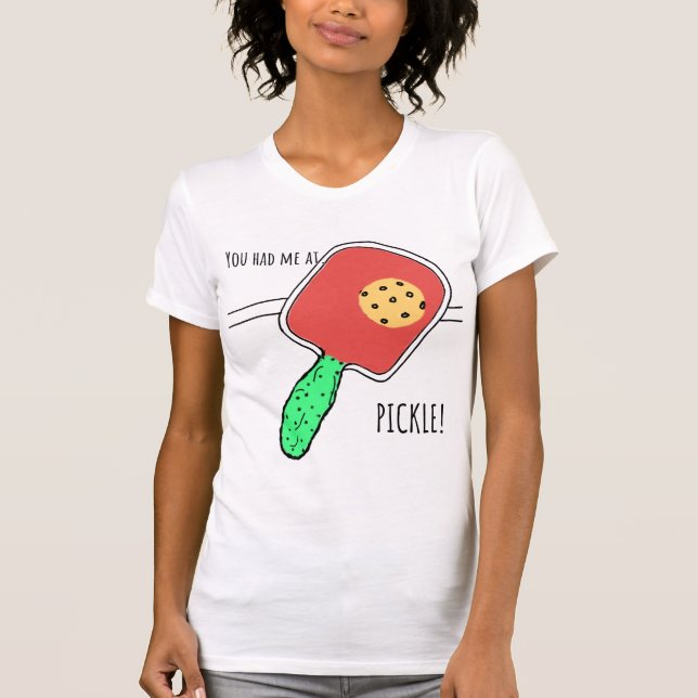 Camisa do Pickleball das mulheres (Frente)