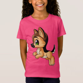 Camisa do plissado do filhote de cachorro do