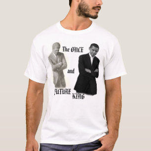 Camisa do ponto de cruz de Obama/JFK